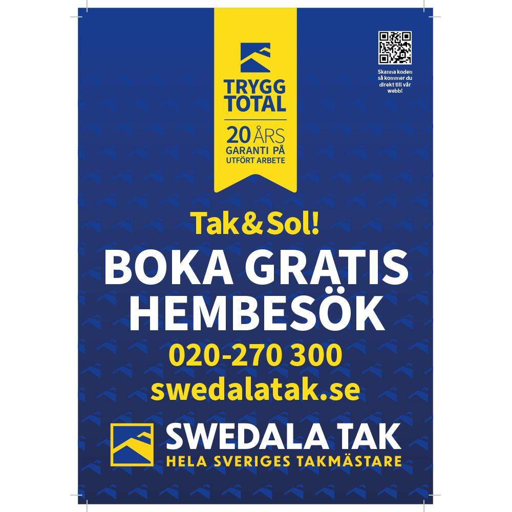 Boka gratis hembesök A5 flyer 4+4