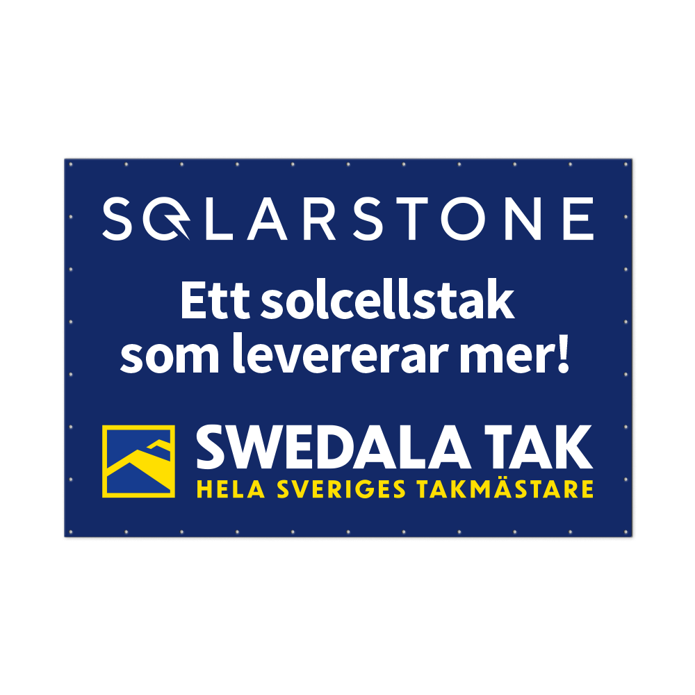 Byggbanderoll - Solarstone