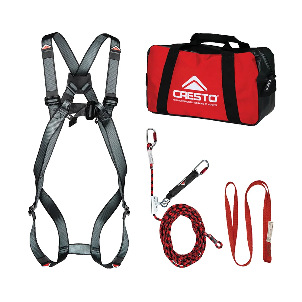 Fallskyddskit med taklina