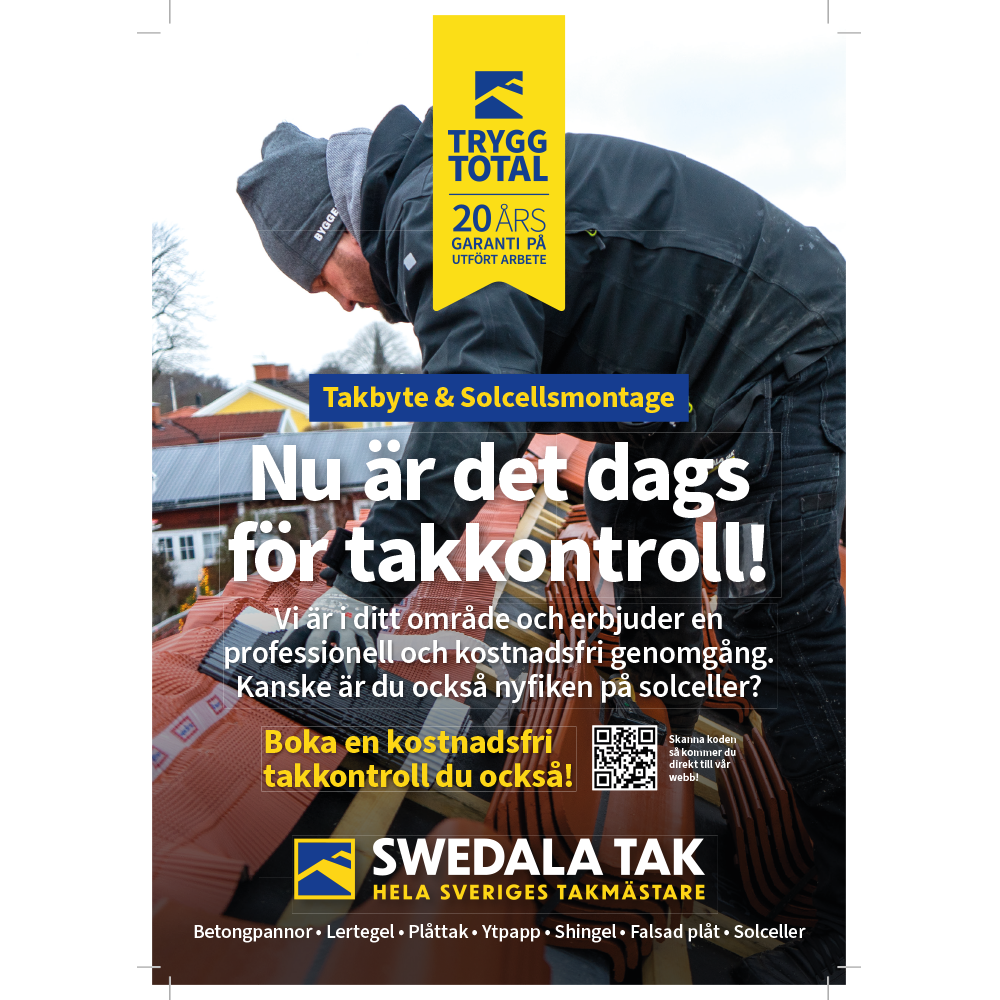 A5 Flyers Dags for takkontroll