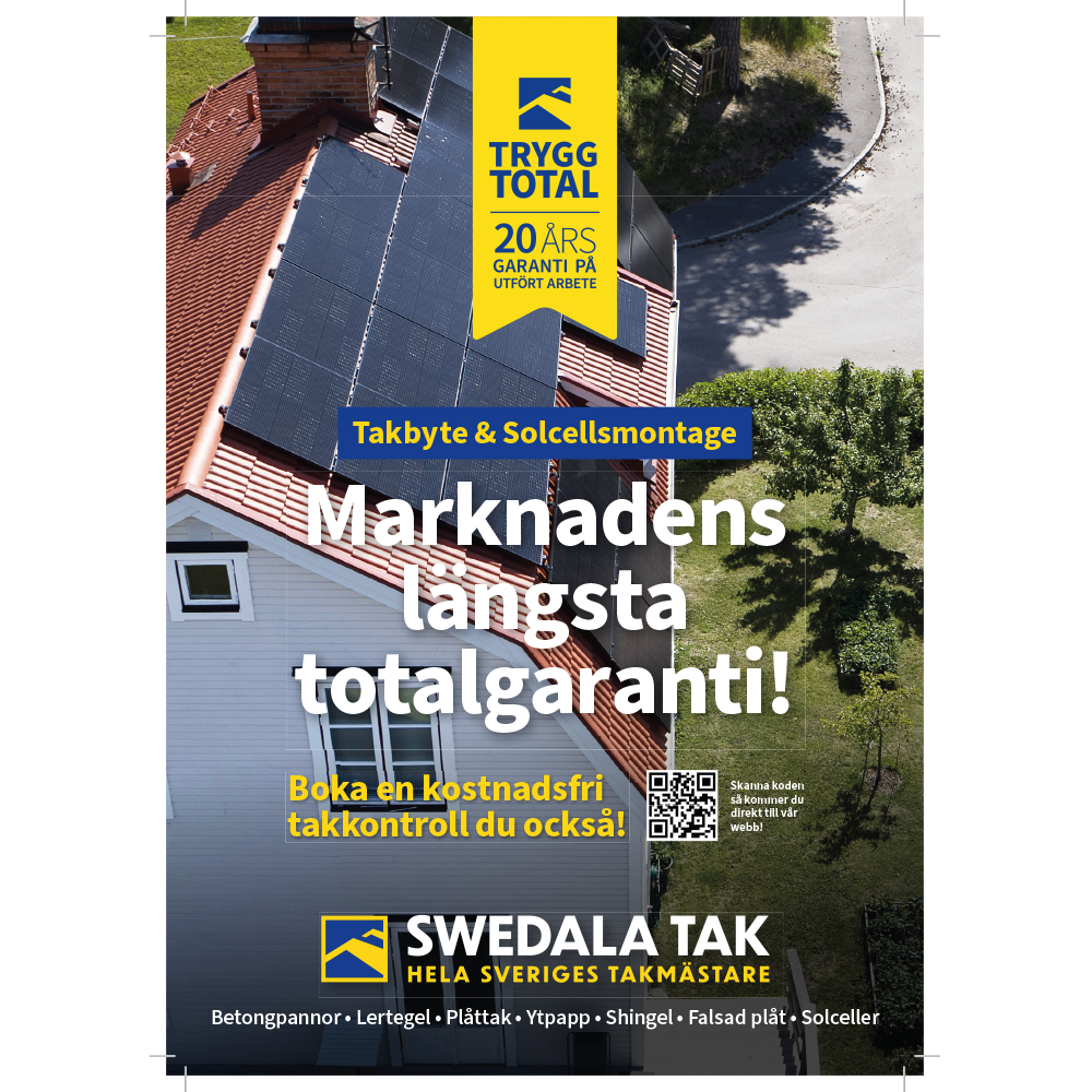 Marknadens längsta totalgaranti A5 flyer 4+4